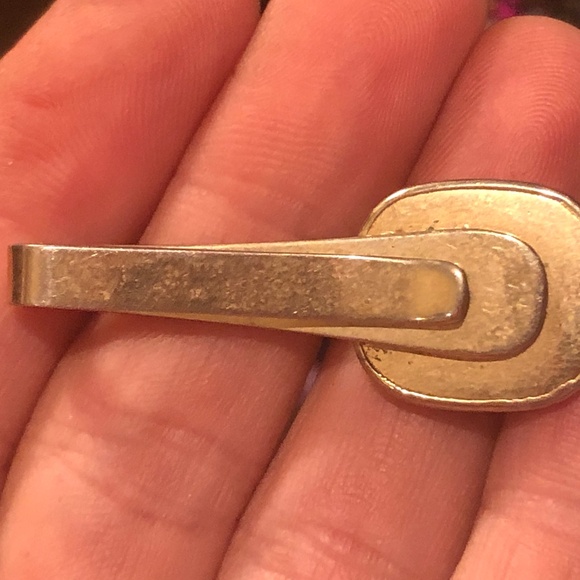 VTG FLEX-CET Masonic Freemason Tie Clips/Cuff Links Lot Red 3 pc/Black/Gold Tone - Picture 10 of 14